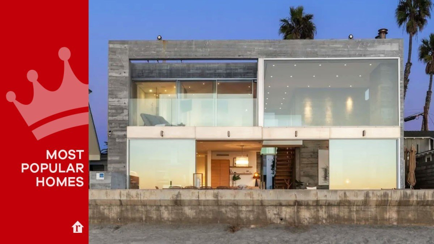 Futuristic $21 Million Concrete Beach Fortress Designed To Withstand the Elements Becomes the Week’s Most Popular Home