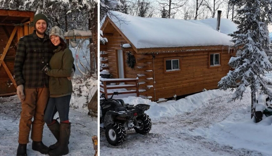 Couple Who Live in a Remote Off-Grid Homestead in Alaska Reveal Brutal Reality of Winter Months-From Confronting Wild Wolves to Driving 6 Hours for Groceries