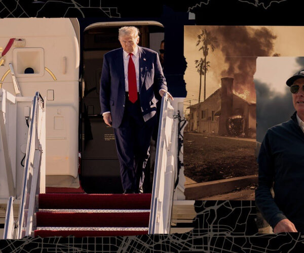 Trump Is Set To Visit L.A. Wildfire Disaster Zones-but His Tariff and Deportation Agenda Could Send Rebuilding Costs Soaring