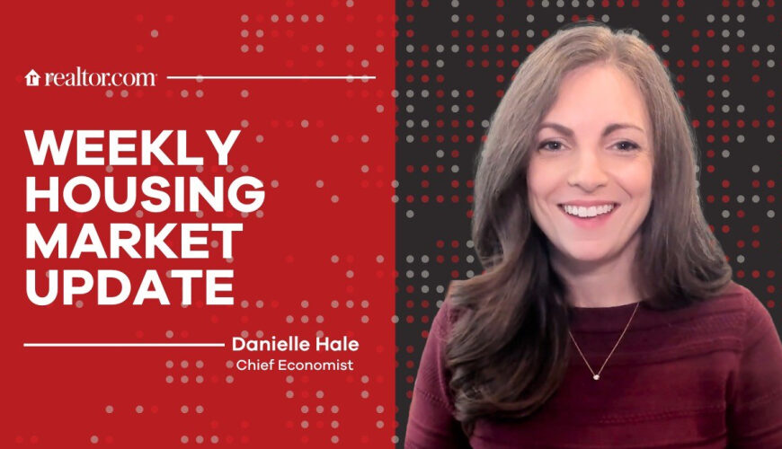 Weekly Housing Market Update: Home Sales Improve as Mortgage Rates Hover Below 7%