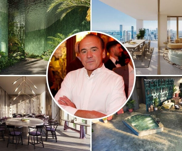 Celebrity Chef Jean-Georges Turns Property Mogul With Launch of Luxury Miami High-Rise That Merges Lavish Living With Fine Dining