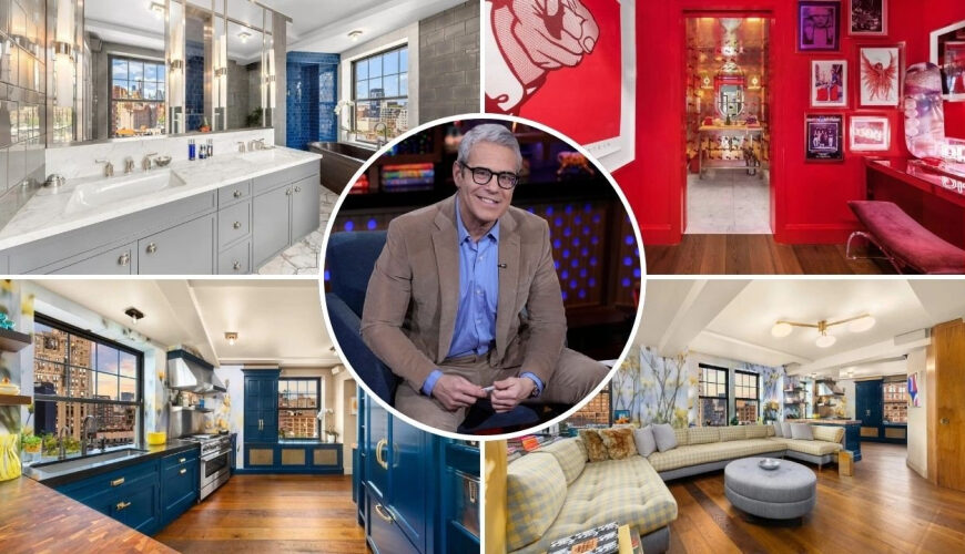 Andy Cohen Slashes $2 Million Off Price of ‘One-of-a-Kind’ West Village Apartment-6 Months After Listing the ‘Dream Home’ for $14 Million