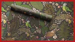 5 Peel-and-Stick Wallpapers If You Might Secretly Be a Maximalist