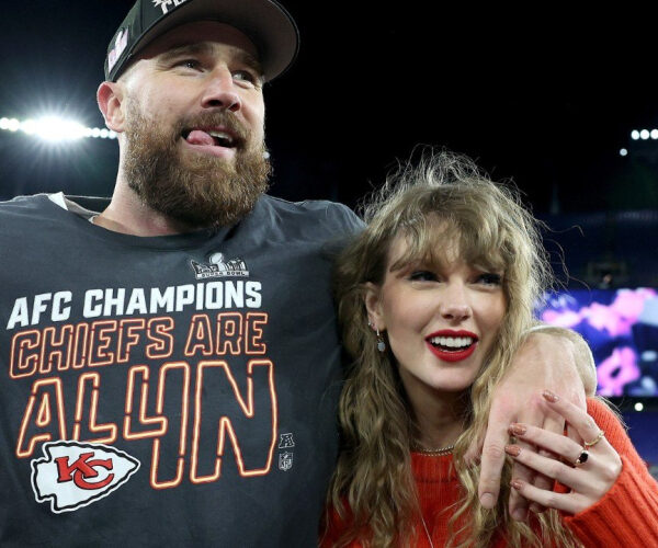 Travis Kelce’s Neighbor Wes Bergmann Claims He Was the First ‘To Know’ About NFL Star’s Romance With Taylor Swift