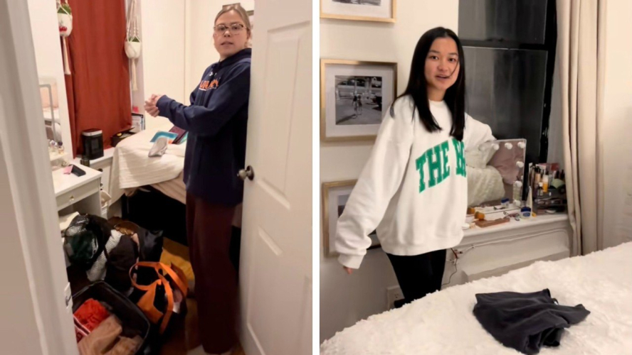 ‘We Live in a Shoebox in New York-It’s So Tiny, We Can’t Have Any Closets’
