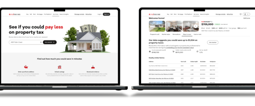 Realtor.com is leading the way in homeownership savings, helping homeowners identify potential property over-assessments and take action.