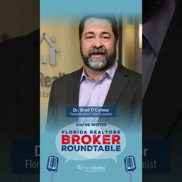 Florida Brokers: Join Dr. Brad O’Connor at an event just for YOU!