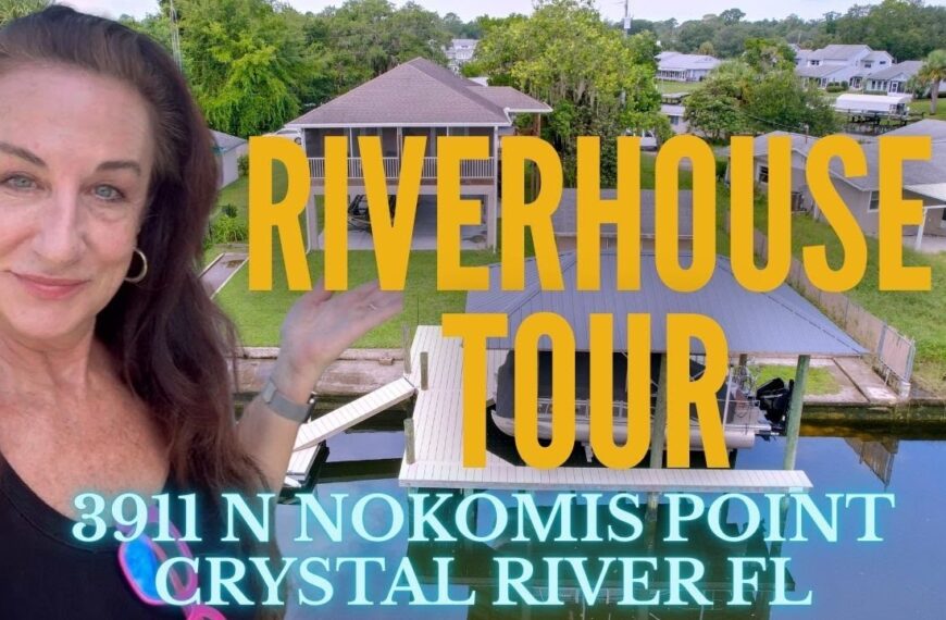 CRYSTAL RIVER FLORIDA tour of 3911 N Nokomis Point
