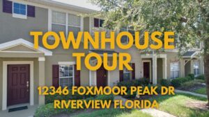 RIVERVIEW TOWNHOUSE 12346 FOXMOOR PEAK DR RIVERVIEW FL