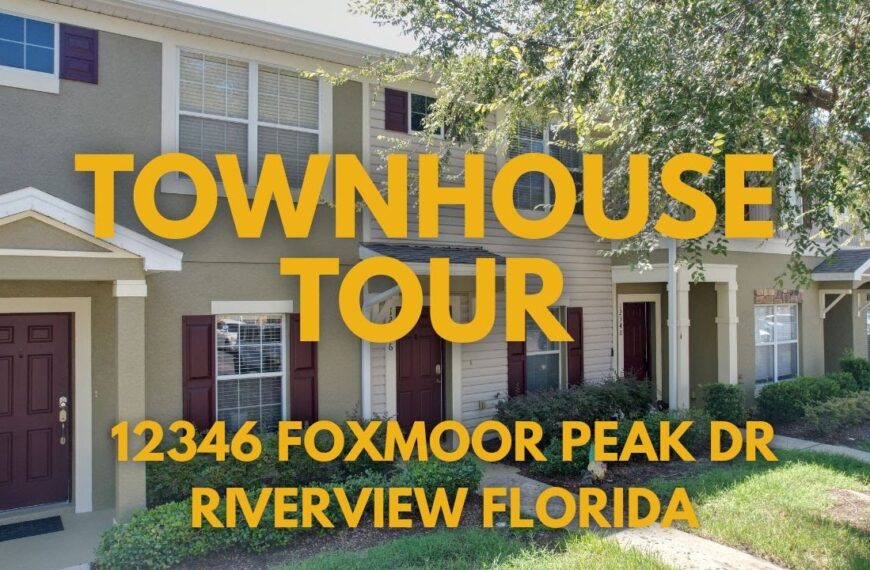 RIVERVIEW TOWNHOUSE 12346 FOXMOOR PEAK DR RIVERVIEW FL