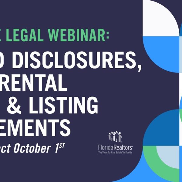 Oct. 2025 Forms Update: Disclosures, Rentals & Listing Agreements
