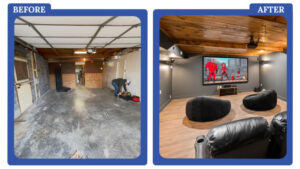 I Spent $20K on an In-Home Theater in Our Airbnb