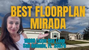 MIRADA SAN ANTONIO FLORIDA home tour 10609 Laxer Cay Loop