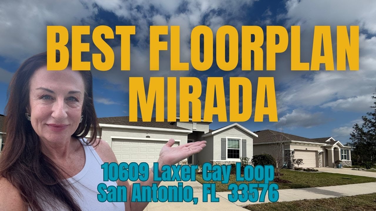 MIRADA SAN ANTONIO FLORIDA home tour 10609 Laxer Cay Loop