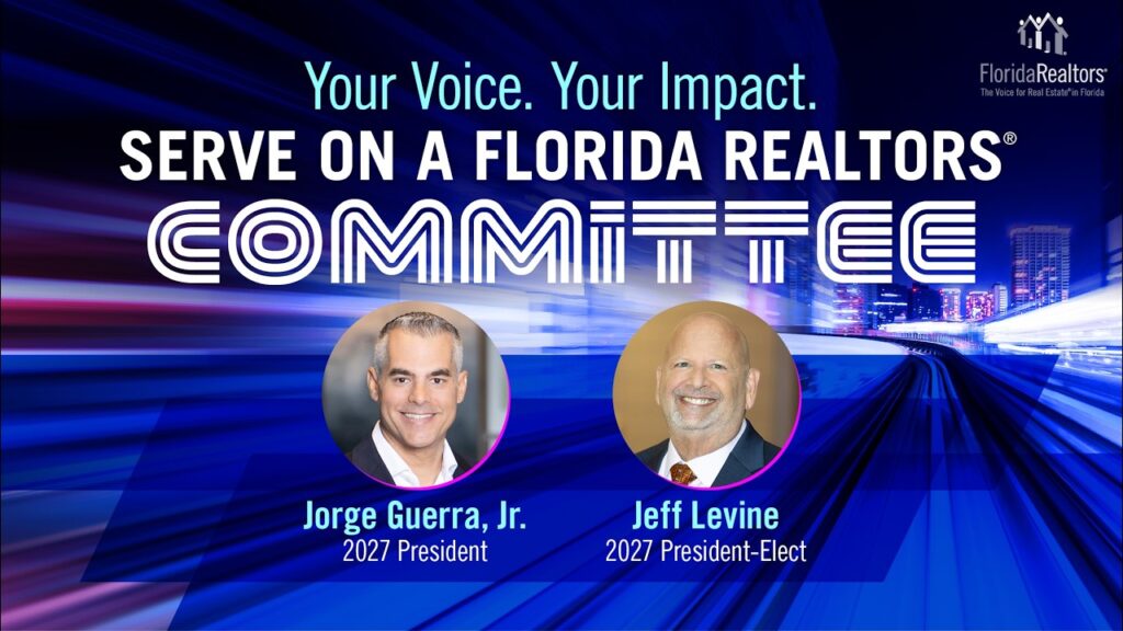 How It Works: 2027 Florida Realtors® Committee Appointments