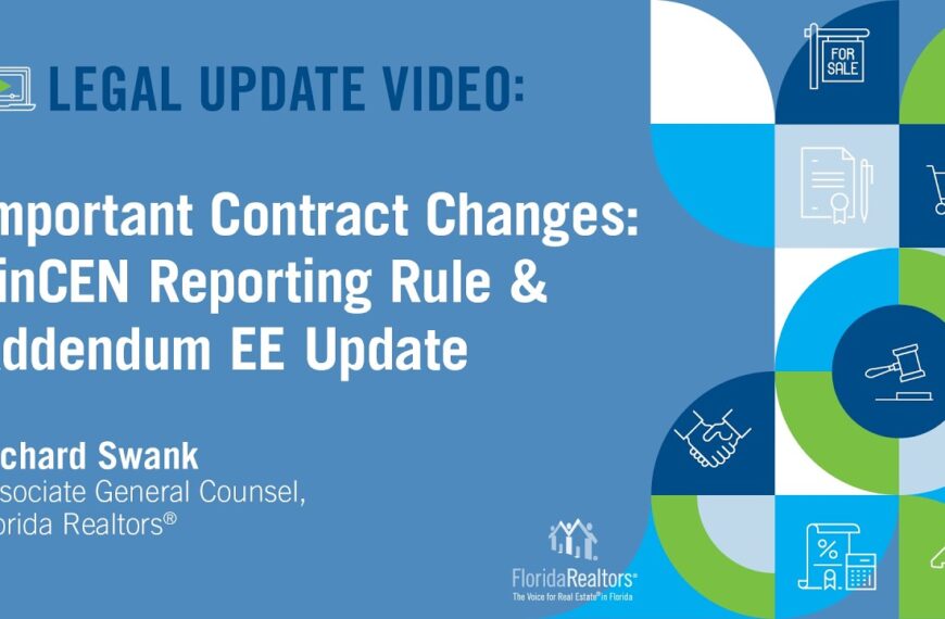 Legal Update: Contract Changes for FinCEN Requirements & Addendum EE