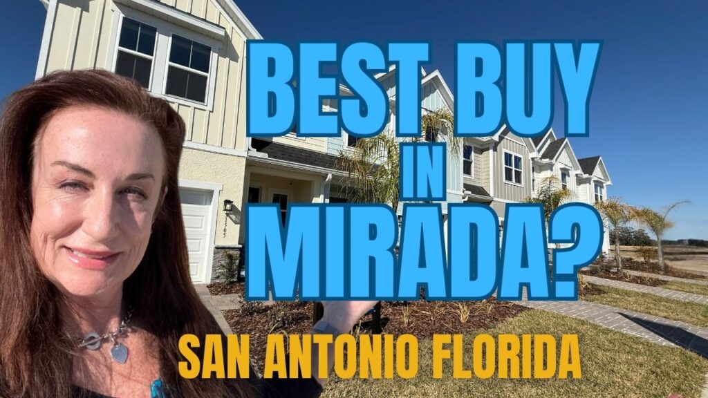Townhomes in Mirada | San Antonio FL Near the Mirada Crystal Lagoon