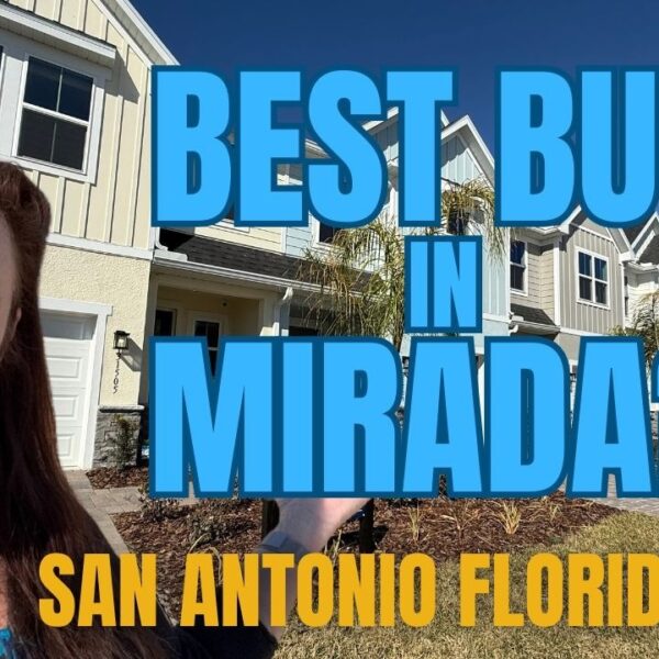 Townhomes in Mirada | San Antonio FL  Near the Mirada Crystal Lagoon