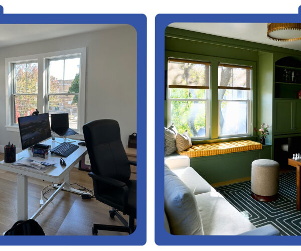 I’m 32 and I Spent $14K to Turn a Sterile Spare Room Into a Colorful Library