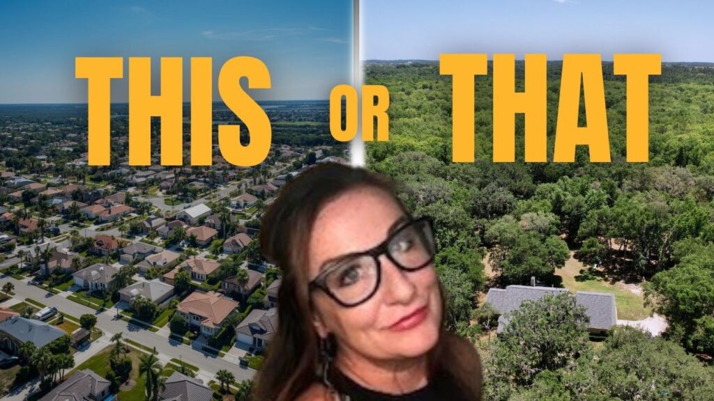 Driving Through Dade City and San Antonio Florida Homes with land near Tampa?