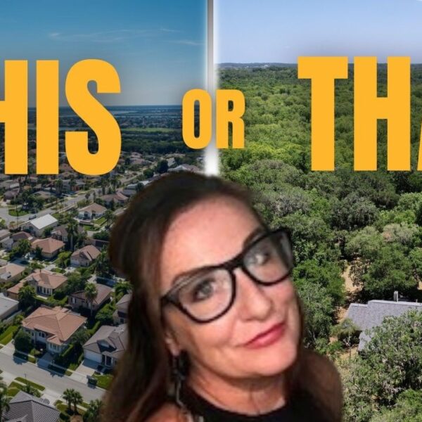 Driving Through Dade City and San Antonio Florida Homes with land near Tampa?