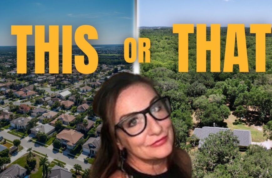 Driving Through Dade City and San Antonio Florida Homes with land near Tampa?