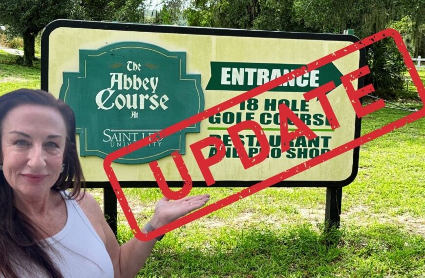 Saint Leo Golf Course Development Update | What Is Happening in Saint Leo Florida