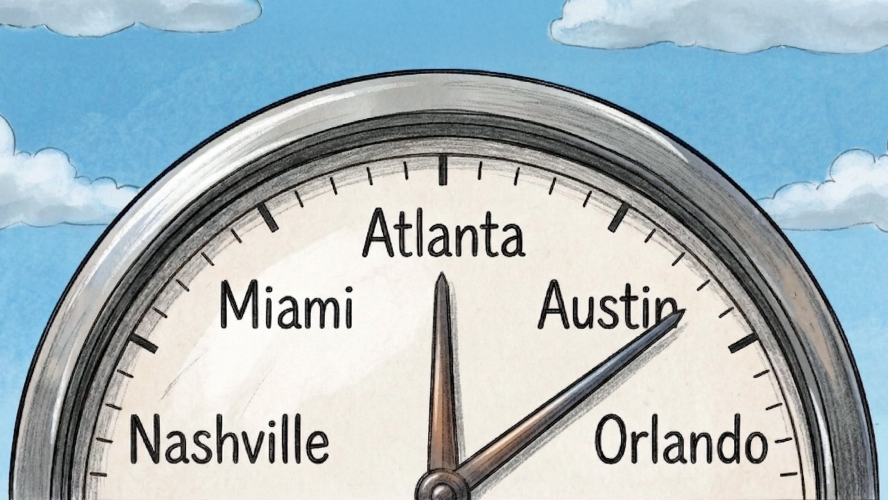 It’s Buy O’Clock Somewhere: The 8 Metros Where Home Shoppers Have the Upper Hand