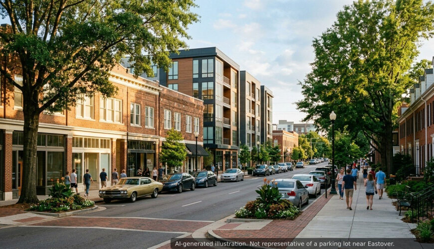 Charlotte Parking Lot Could Become Mixed-Use Building With Apartments