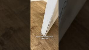 Weird find during a home inspection.  What do you think happened here?