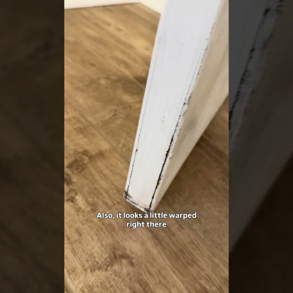 Weird find during a home inspection.  What do you think happened here?