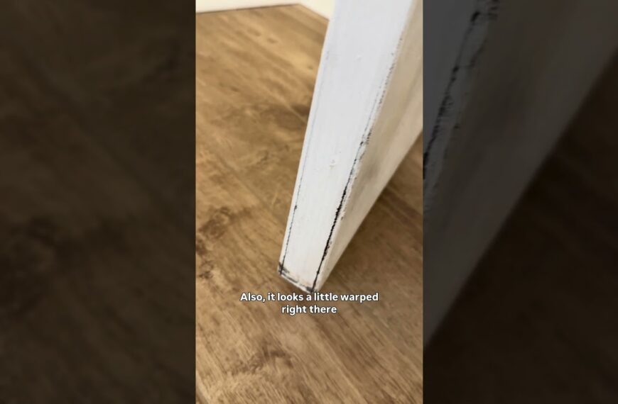 Weird find during a home inspection.  What do you think happened here?