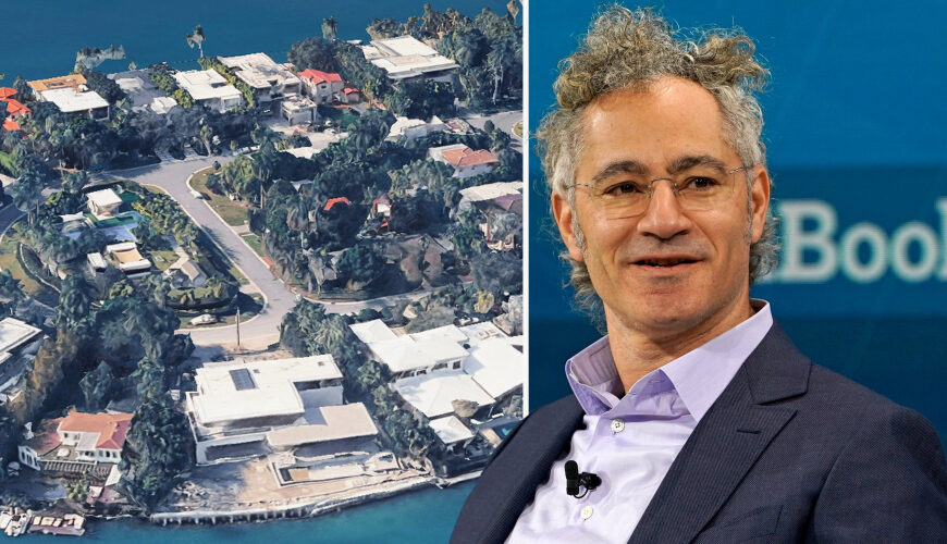 Palantir’s Alex Karp Is Assembling a $75M Compound in Miami Beach-After Shelling Out $28.5M for a Waterfront Teardown
