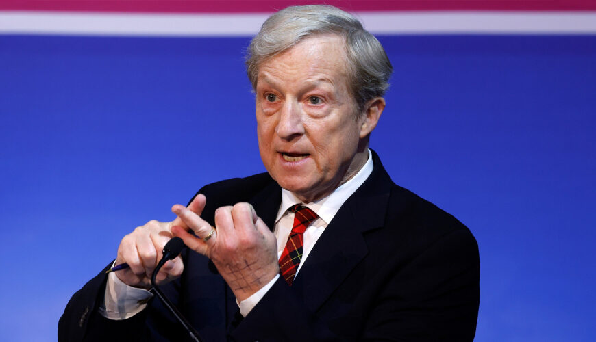 Billionaire Tom Steyer Running for California Governor Says Cities There ‘Do Not Want New Housing’