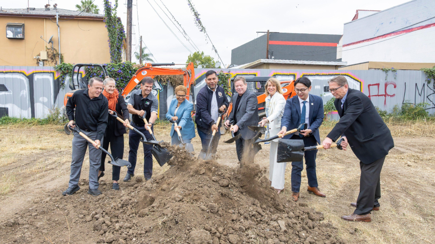L.A. Breaks Ground on 1,200 Tiny Homes To Address Homelessness