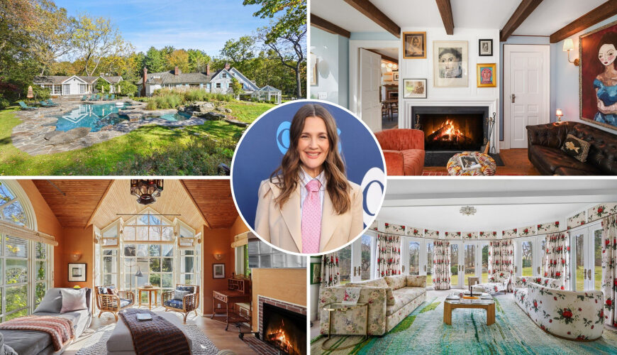 EXCL: Drew Barrymore Finds Buyer for Historic $5 Million Westchester Estate