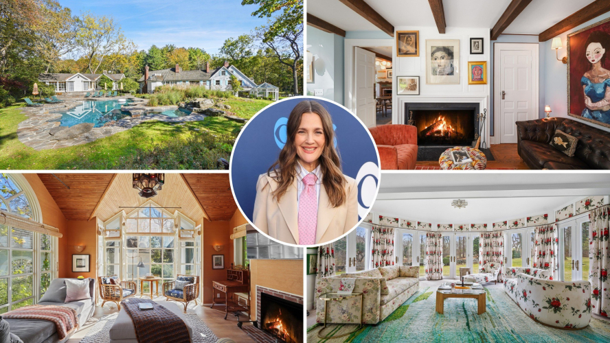 EXCL: Drew Barrymore Finds Buyer for Historic $5 Million Westchester Estate