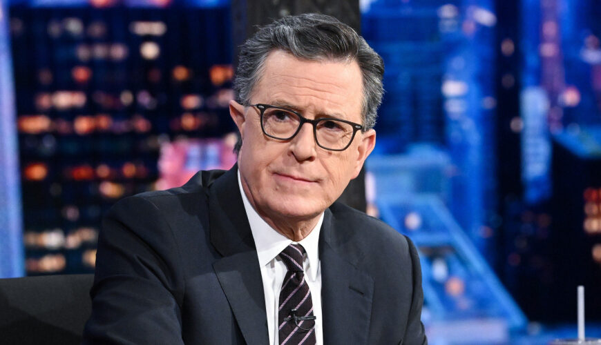 Stephen Colbert Reveals Secrets Behind His New York City Set