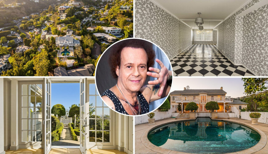 EXCL: Richard Simmons’ Iconic L.A. Estate Gets $580K Price Cut