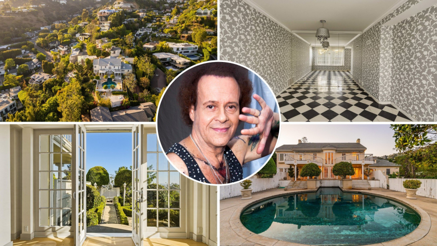 EXCL: Richard Simmons’ Iconic L.A. Estate Gets $580K Price Cut