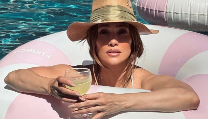Jennifer Lopez Breaks In Her $18 Million Hidden Hills Home With Family Party