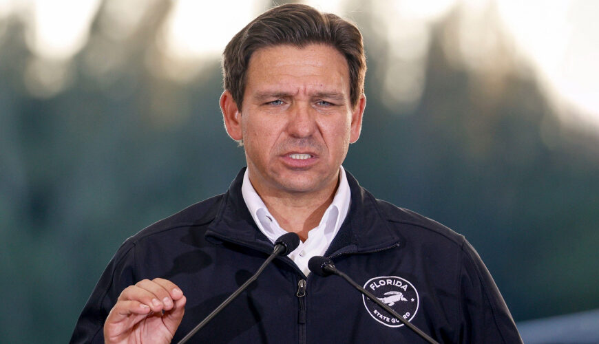 Florida Gov. Ron DeSantis Unveils His Plan to Eliminate Property Taxes