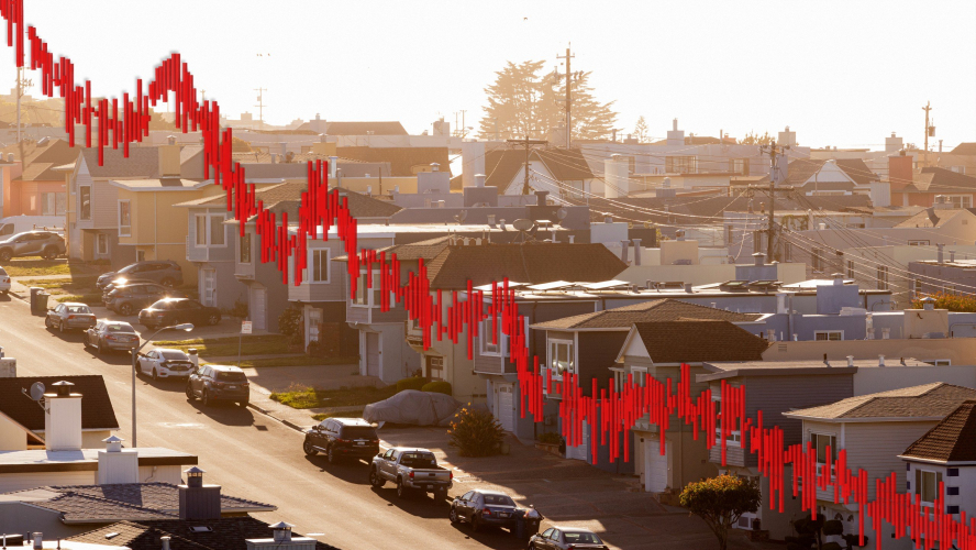 Home Prices Post Sharpest Drop in Nine Years as Sellers Face Reality Check