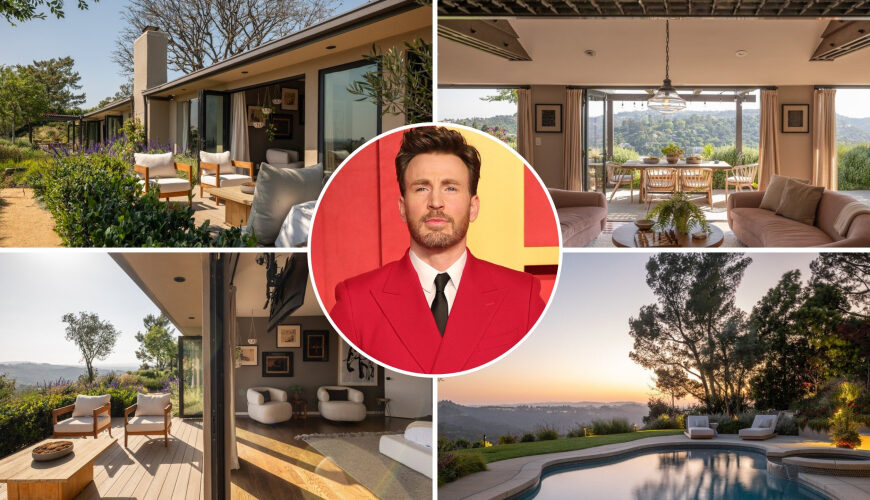 EXCL: Chris Evans Returns L.A. Home to the Market With $600K Price Cut
