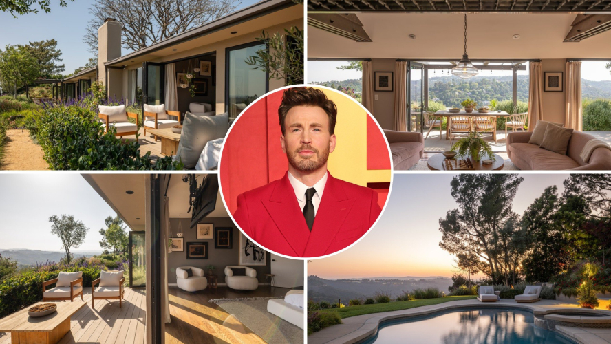 EXCL: Chris Evans Returns L.A. Home to the Market With $600K Price Cut