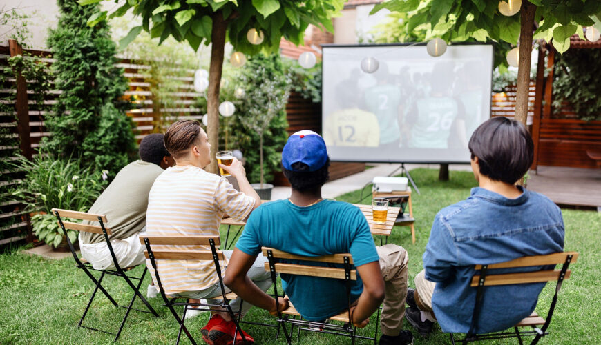 DIY Outdoor Theater Upgrades Perfect for World Cup Watch Parties