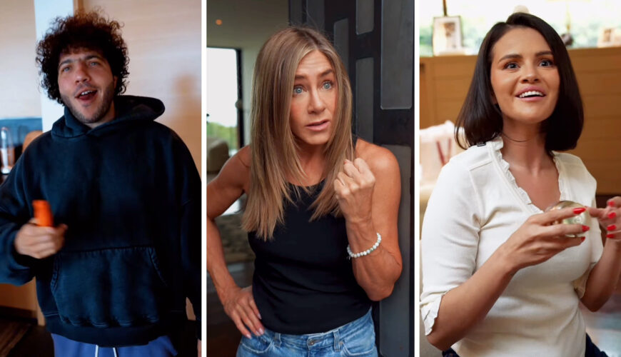 Selena Gomez and Benny Blanco Cause Chaos in Jennifer Aniston’s Mansion