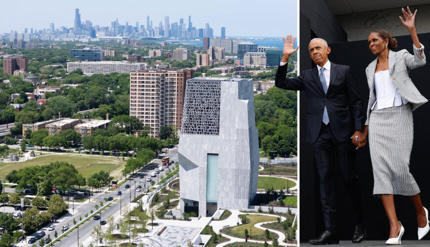 Obama Presidential Center Opens in Chicago Amid Fanfare and Criticism Over Brutalist Design