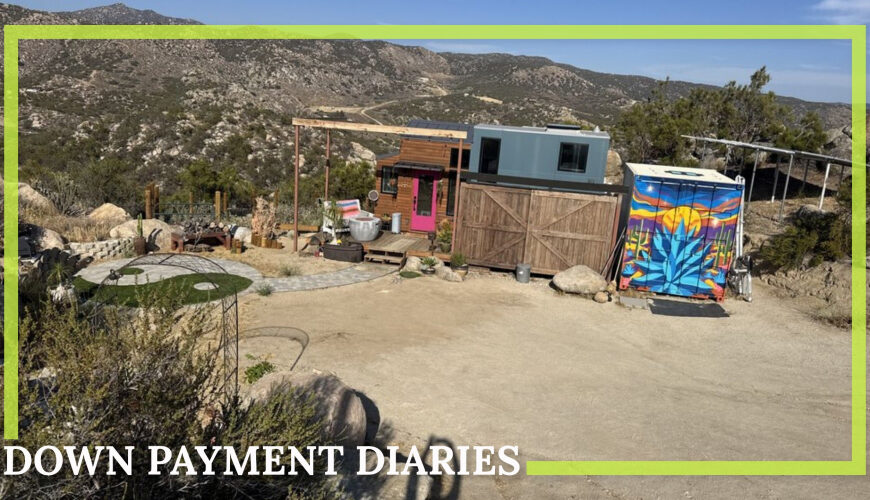 I Turned a $187K Piece of Desert Land Into a Remote Tiny Home Paradise