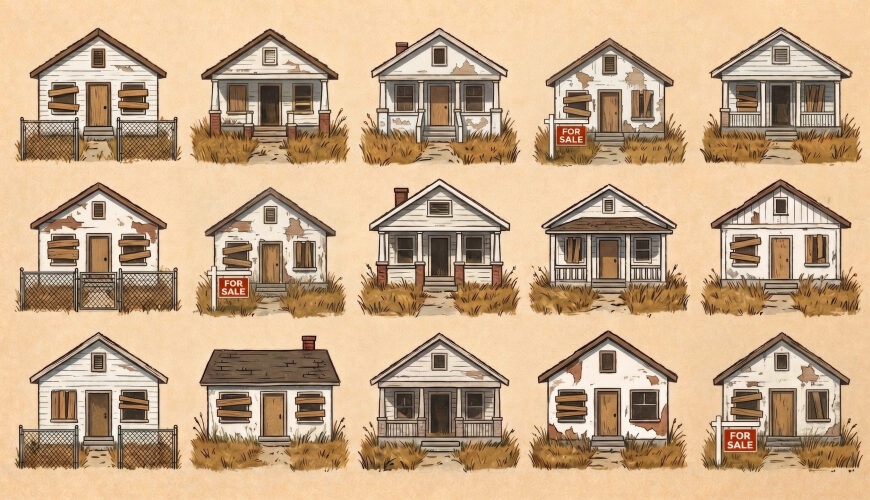 10% of All Homes Sit Vacant, but Only a Tiny Fraction Are for Sale